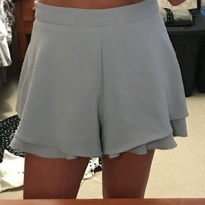 High waisted flowy shorts